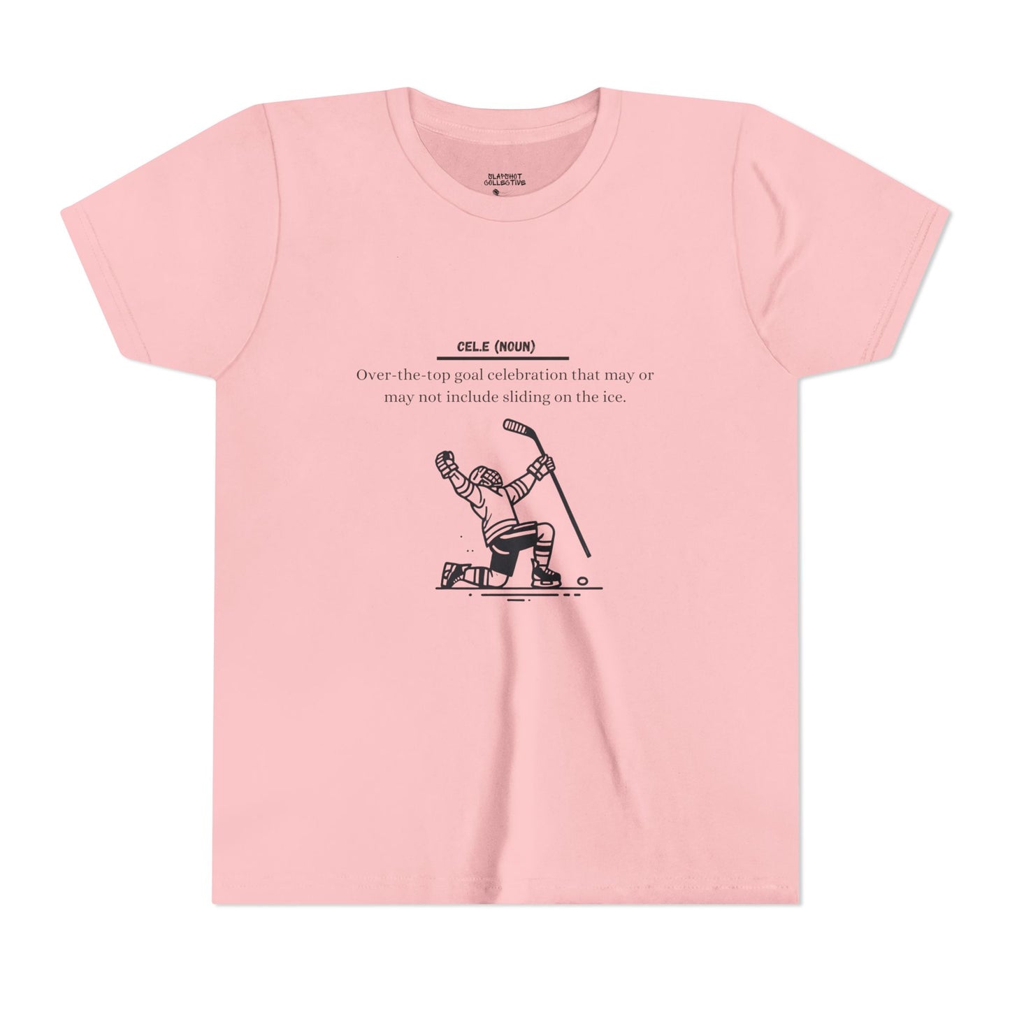 Youth Short Sleeve Tee - Cele Hockey Graphic Tee