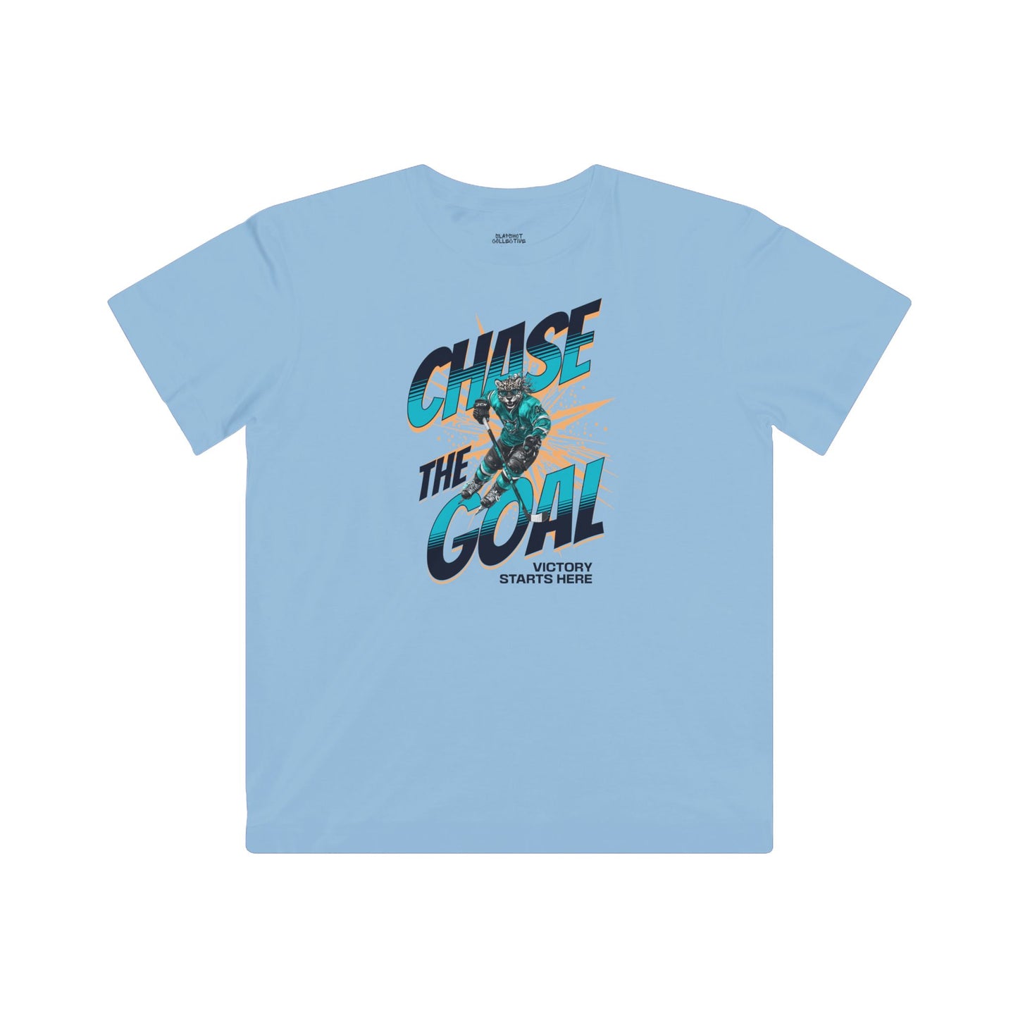 Kids Hockey Super Soft T-Shirt - Chase the Goal