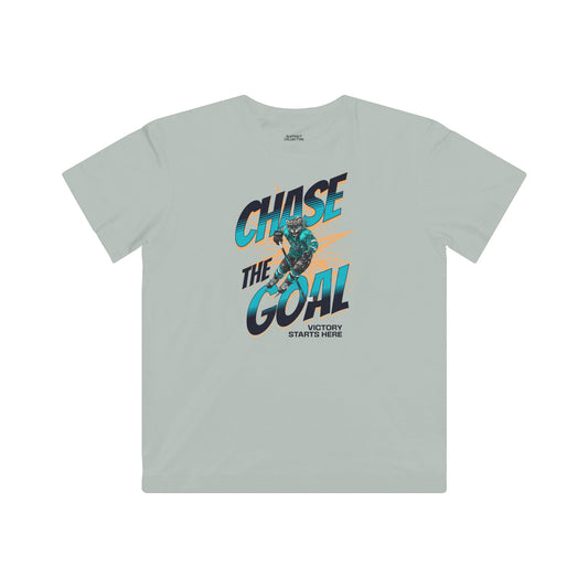 Kids Hockey Super Soft T-Shirt - Chase the Goal